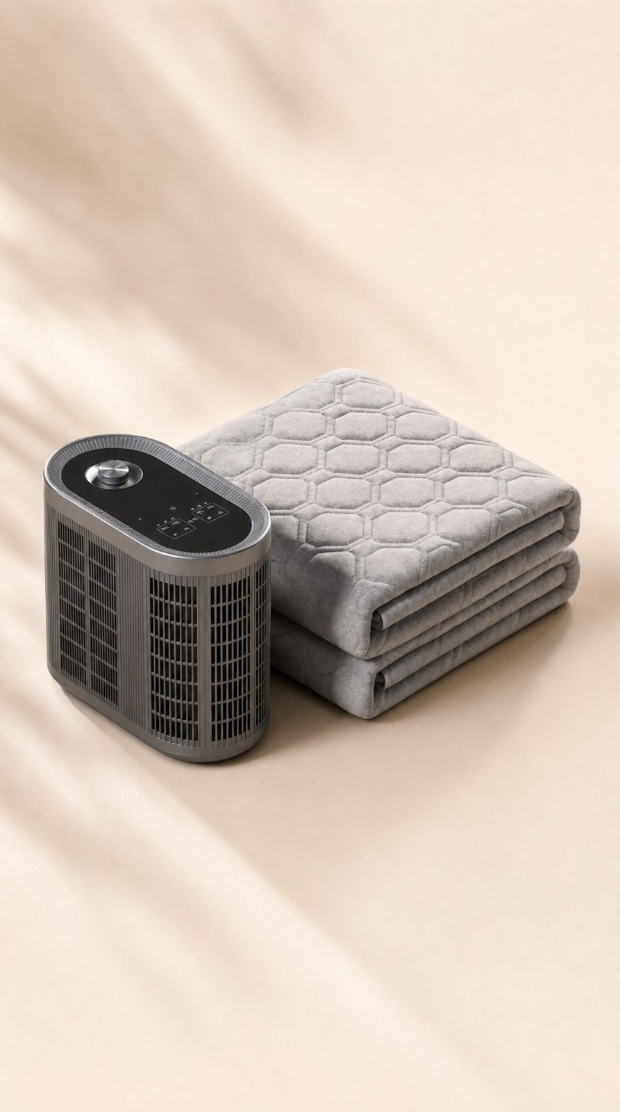 The cooling pad and its bedside hub