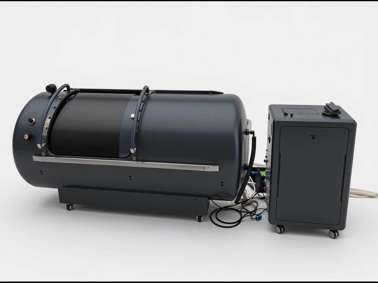 The Haven Revive in the dark finish with its oxygen system.