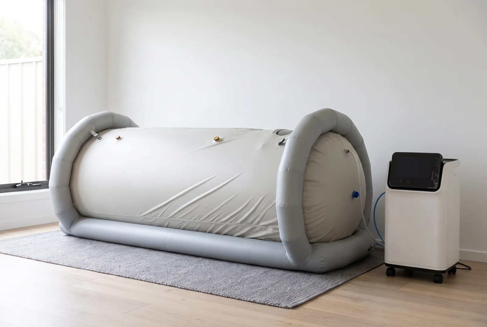 The Haven Cloud set up in a living room.